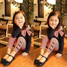 Load image into Gallery viewer, Newborn Baby Boys Girls Breathable Bowknot Dress Top Striped Pants Outfits Set Bowknot Dress