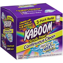 Load image into Gallery viewer, 3-Pack Refill – Kaboom Scrub Free! Continuous Clean with OxiClean