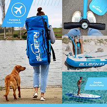 Load image into Gallery viewer, Bluefin SUP Stand Up Inflatable Paddle Board with Kayak Conversion Kit | Ultimate iSUP Kayak Bundle (10’8”, 12’0” and 15'0") (Carbon 10'8")