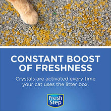 Load image into Gallery viewer, Fresh Step Cat Litter Crystals in Summer Breeze | Cat Litter Box Deodorizer, 15 Ounces - 3 Pack, Deodorizing, Odor Eliminating Crystals