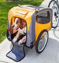 Load image into Gallery viewer, Schwinn Rascal Bike Pet Trailer, For Small and Large Dogs, Small, Orange