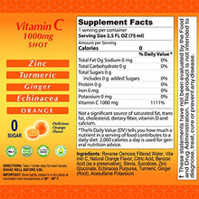 Load image into Gallery viewer, VITAMIN C Shot 1000MG - Immunity booster with Zinc, Turmeric, Ginger, & Echinacea - protect your Immunity - fight the common cold - Orange Flavor - 2.5 FL OZ per Bottle - 20 Pack