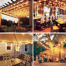 Load image into Gallery viewer, G40 Led Replacement Light Bulbs, E12 Screw Base Shatterproof LED Globe Bulbs Light for Outdoor String Lights,1Watt Equvalent to 5 Watt Incandescent Bulbs,Warm White, 25Pack