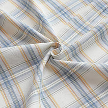 Load image into Gallery viewer, Dubinik Mens Button Down Long Sleeve Shirts 100% Cotton Plaid Casual Oxford Shirt with Pocket