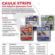 Load image into Gallery viewer, Red Devil 0151 (Wide) 1-5/8 in. x 11 ft. Tub & Wall Caulk Strip, 1-5/8" x 11', White