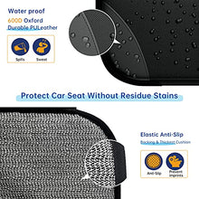 Load image into Gallery viewer, Car Seat Protector, MHO+All 2 Pack Auto Car Seat Protectors for Child Baby Car Seats - Large CarSeat Sit Savers Mat with Waterproof 600D Fabric & 2 Storage Pockets, Crash Test Approved