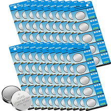 Load image into Gallery viewer, CR2450 Lithium Battery 3 Volt 600mAh Coin Button Cell100 Pack