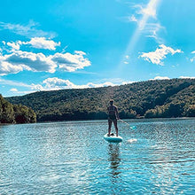 Load image into Gallery viewer, AKSPORT 10'6"×32"×6" Inflatable Stand Up Paddle Board with Premium Non-Slip Deck,Travel Backpack,Adjustable Paddle,Pump,Leash for Youth & Adult Ultra-Light Surfing SUP Boards