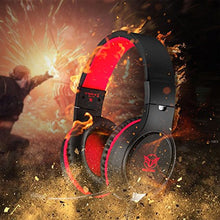 Load image into Gallery viewer, Gaming Headset for Xbox One, PS4,Nintendo Switch Bass Surround and Noise Cancelling with Flexible Mic, 3.5mm Wired Adjustable Over-Ear Headphones for Laptop PC iPad Smartphones (Red-Black)