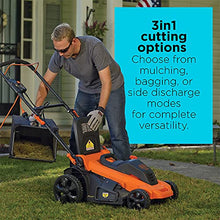 Load image into Gallery viewer, BLACK+DECKER Lawn Mower, Corded, 13-Amp, 20-Inch (MM2000)