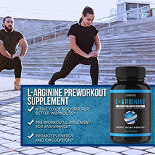 Load image into Gallery viewer, Havasu Nutrition Extra Strength L Arginine - 1200mg Nitric Oxide Supplement for Muscle Growth, Vascularity and Energy - L-Citrulline & Essential Amino Acids to Support Physical Endurance, 60 Capsules