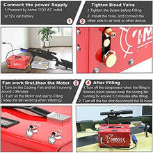 Load image into Gallery viewer, IMAYCC Portable PCP Air Compressor, 4500Psi/30Mpa, 8MM Quick-Connector Compatible for Paintball/pcp air gun/Scuba Tank with Water/Oil Separator,Small air compressor Powered by Car 12V or Home 110V AC
