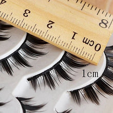 Load image into Gallery viewer, Okdeals 5 Pairs/set Trendy Women False Eyelashes Japanese Style Makeup Long Thick Eyelash Extension Beauty Cosmetic Tools