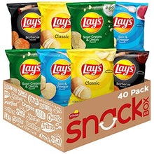 Load image into Gallery viewer, Lay's Potato Chip Variety Pack, 1 Ounce (Pack of 40)