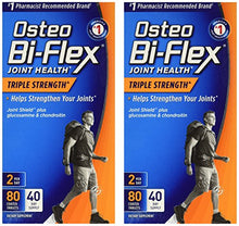Load image into Gallery viewer, Osteo Bi-Flex Advanced Triple Strength, 80 Coated Caplets (Pack of 2)