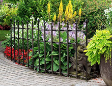 Load image into Gallery viewer, Panacea Products 87103 30"X37" Metal Fence, 30x37 inches, Black