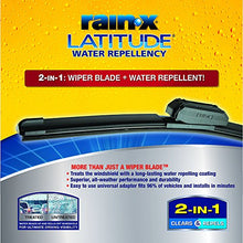 Load image into Gallery viewer, Rain-X 5079281-2 Latitude 2-IN-1 Water Repellency Wiper Blades, 26" (Pack of 1)