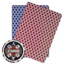 Load image into Gallery viewer, Brybelly Ace Casino Poker Chip Heavyweight 14-Gram Clay Composite – Pack of 50 ($25000 Brown)