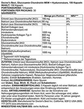 Load image into Gallery viewer, Doctor's Best Glucosamine Chondroitin Msm + Hyaluronic Acid with optimsm & Biocell Collagen, Joint Support, Non-GMO, Gluten Free, Soy Free, 150 Caps