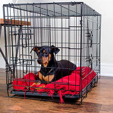 Load image into Gallery viewer, Dog Crates for Small Dogs - Dog Crate 24" Pet Cage Double-Door Best for Puppy & Kitten Pets - Wire Metal Kennel Cages with Divider Panel & Tray - In-door Foldable & Portable for Animal Out-Door Travel