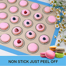Load image into Gallery viewer, STATINT Baking Mats, Non-Stick, Reusable Food Safe Silicone- Pack of 4 Half Sheet +1Quarter Reusable Baking Mat for Macarons, Cookies, Pastries, Bread, Meat