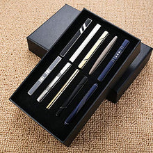 Load image into Gallery viewer, YADOCA Tie Clips Set for Men Regular Classic Tie Bar Clips Pinch Wedding Business Tie Clips with Gift Box