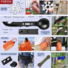 Load image into Gallery viewer, Gifts for Men Dad Husband Fathers Day, Survival Gear and Equipment Survival Kit, Christmas Stocking Stuffers Cool Gadgets Ideas for Him Teen Boy Boyfriend Hunting Hiking Emergency Camping Accessories
