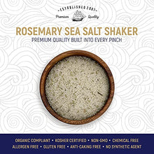 Load image into Gallery viewer, ROSEMARY SEA SALT SHAKER - All Natural Gourmet Sea Salts by Caravel Gourmet