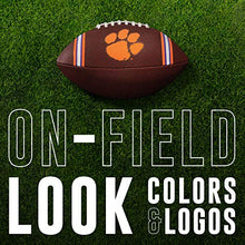 Load image into Gallery viewer, Franklin Sports NCAA Clemson Tigers Kids Youth Football - Official College Team Football with Team Logos - Junior Size Football