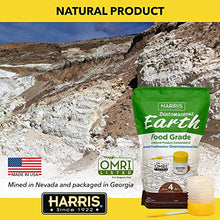 Load image into Gallery viewer, HARRIS Diatomaceous Earth Food Grade, 4lb w/Free Powder Duster