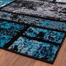 Load image into Gallery viewer, Luxe Weavers Tobis Collection Area Rug 1007 Turquoise 8x10