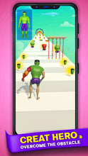 Load image into Gallery viewer, Perfect Mashup Superhero Maker Challenge Runner 3D - Collect Heroes Parts to Make Superheroes and Boost War Superpower Rush Game