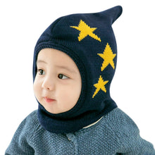 Load image into Gallery viewer, Baby Girls Boys Winter Hat Scarf Earflap Hood Scarves Skull Caps