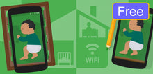 Load image into Gallery viewer, WiFi Baby Monitor: Free & Lite