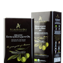 Load image into Gallery viewer, Atlas 3 LT Organic Cold Press Extra Virgin Olive Oil with Polyphenol Rich from Morocco|Newly Harvested Unprocessed from One Single Family Farm | Moroccan EVOO Trusted by Michelin Star Chefs
