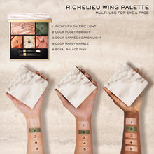 Load image into Gallery viewer, Lancôme x The Louvre Collection Richelieu Wing Face & Eyeshadow Palette - Makeup Palette Includes Face Highlighter & 4 High-Pigmented, Shimmery Eyeshadow Shades