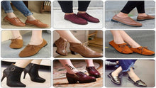 Load image into Gallery viewer, Womens Leather Shoes Ideas