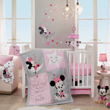 Load image into Gallery viewer, Lambs & Ivy Disney Baby Minnie Mouse Pink Celestial Lamp with Shade & Bulb