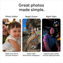 Load image into Gallery viewer, Google Pixel 7a - Unlocked Android Cell Phone - Smartphone with Wide Angle Lens and 24-Hour Battery - 128 GB - Sea