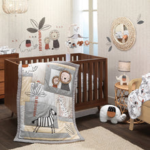 Load image into Gallery viewer, Lambs & Ivy Jungle Lamp with Shade & Bulb Multicolor