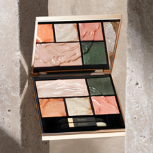 Load image into Gallery viewer, Lancôme x The Louvre Collection Richelieu Wing Face & Eyeshadow Palette - Makeup Palette Includes Face Highlighter & 4 High-Pigmented, Shimmery Eyeshadow Shades