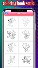 Load image into Gallery viewer, new Blue Нedgеhоg Game Coloring for kids