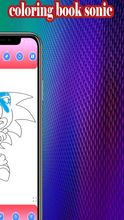Load image into Gallery viewer, new Blue Нedgеhоg Game Coloring for kids