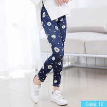 Load image into Gallery viewer, SheeCute Girls Spring Autumn Full Length Printing Skinny Leggings SC1752-C