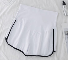 Load image into Gallery viewer, 8347# Summer Thin Cotton Maternity Shorts Adjustable Belly Shorts Clothes for Pregnant Women Casual Pregnancy Sleep Home Wear
