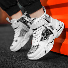 Load image into Gallery viewer, Children Shoes Boy Sneakers Fashion Print Luxury Designer High Top Sneakers Kids Tenis Shoes Boy Sports Casual Free Shipping