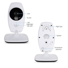 Load image into Gallery viewer, 7inch Wireless Baby Monitor 720P HD