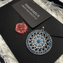 Load image into Gallery viewer, Pendant Blue Stone Ornament,2019 Brand New Fashion 925 Sterling Silver Jewelry Thomas Bijoux Accessories Gift For Ts Woman