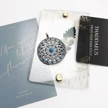 Load image into Gallery viewer, Pendant Blue Stone Ornament,2019 Brand New Fashion 925 Sterling Silver Jewelry Thomas Bijoux Accessories Gift For Ts Woman