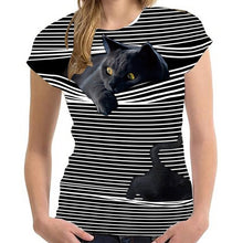 Load image into Gallery viewer, Newest Cat 3D Printed T-shirt Casual Short Sleeve O-Neck Fashion Printed 3D t shirt Men/Women Tees High Quality tshirt Hombre